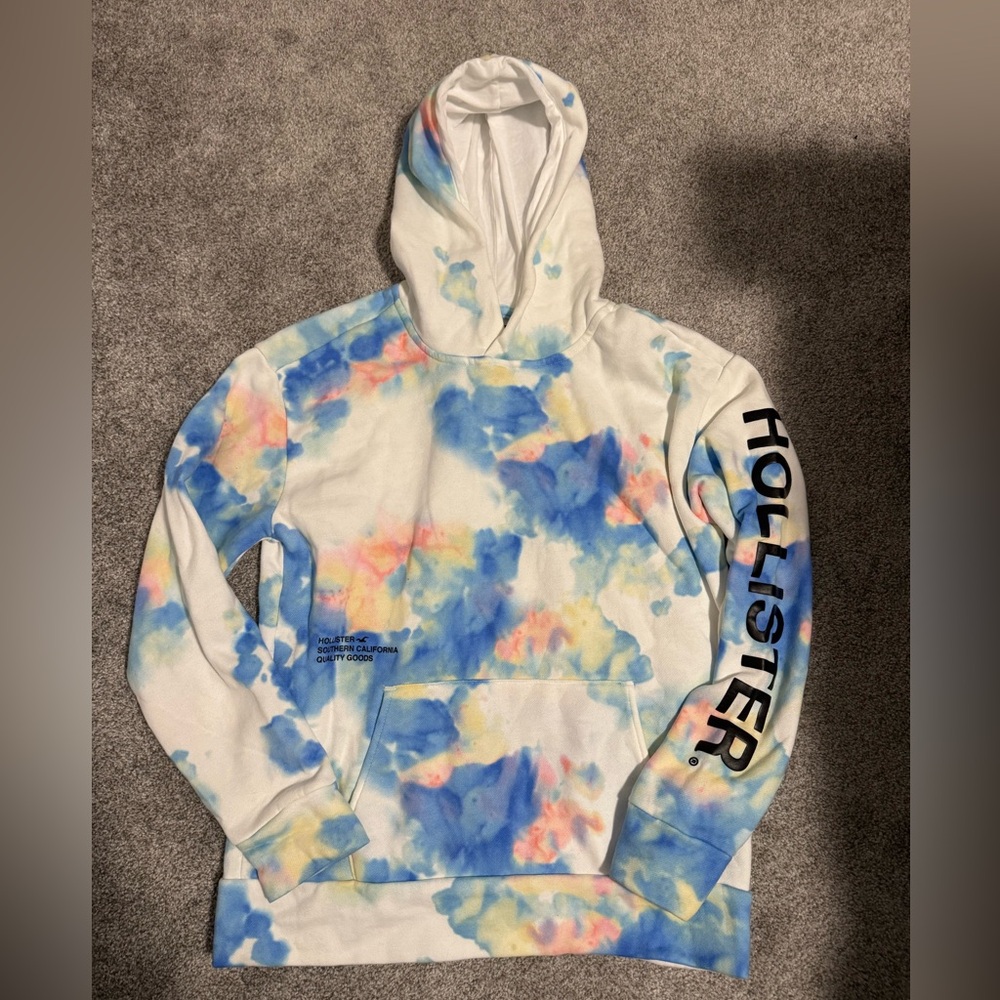 Hollister dyed hoodie M